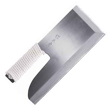 切れ者ステン麺切包丁300 A-1058 300mm そば包丁 切れ者ステン金2号麺切り包丁300mm A-1058 : キッチン